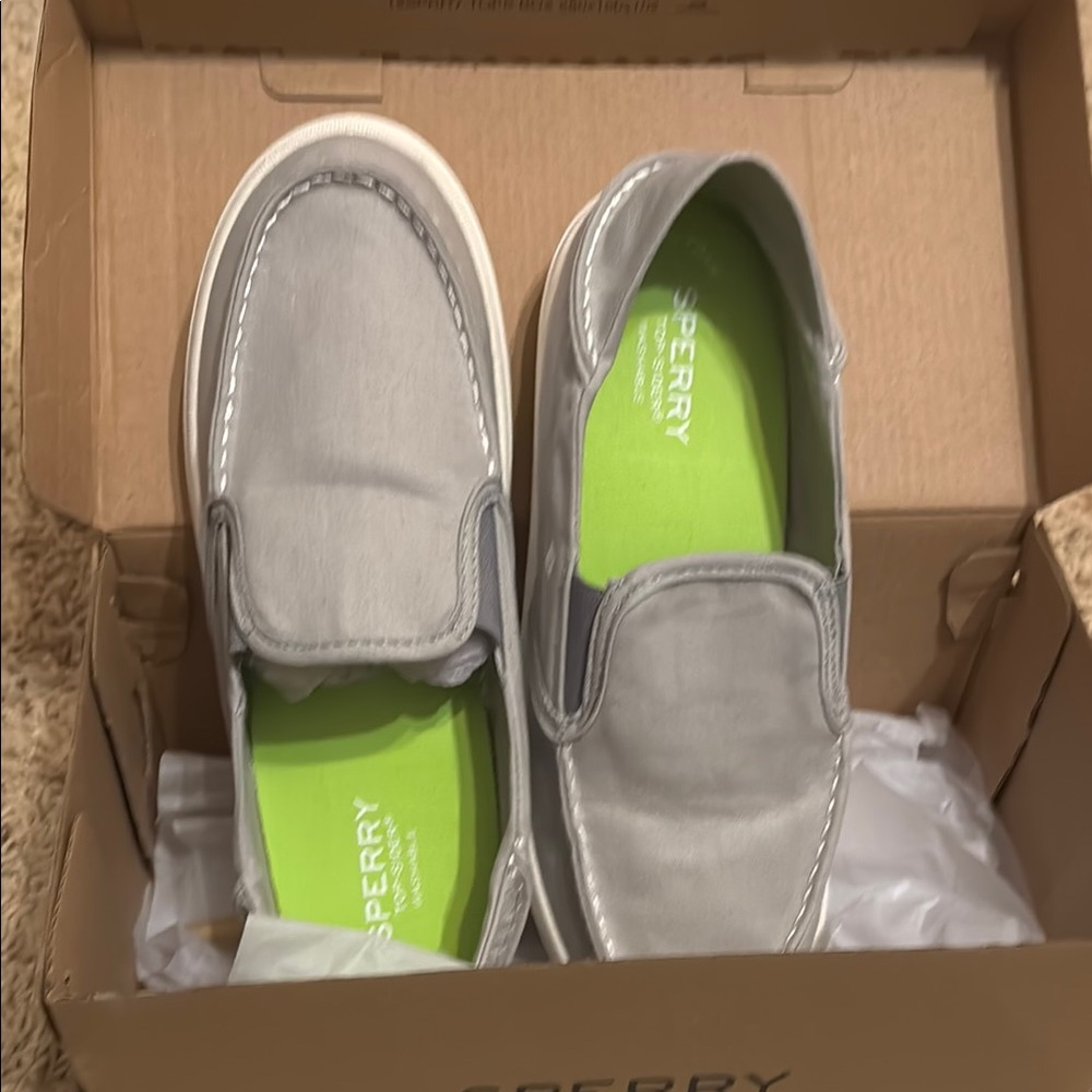 Sperry Gray Dress Shoes Sleek and Comfortable